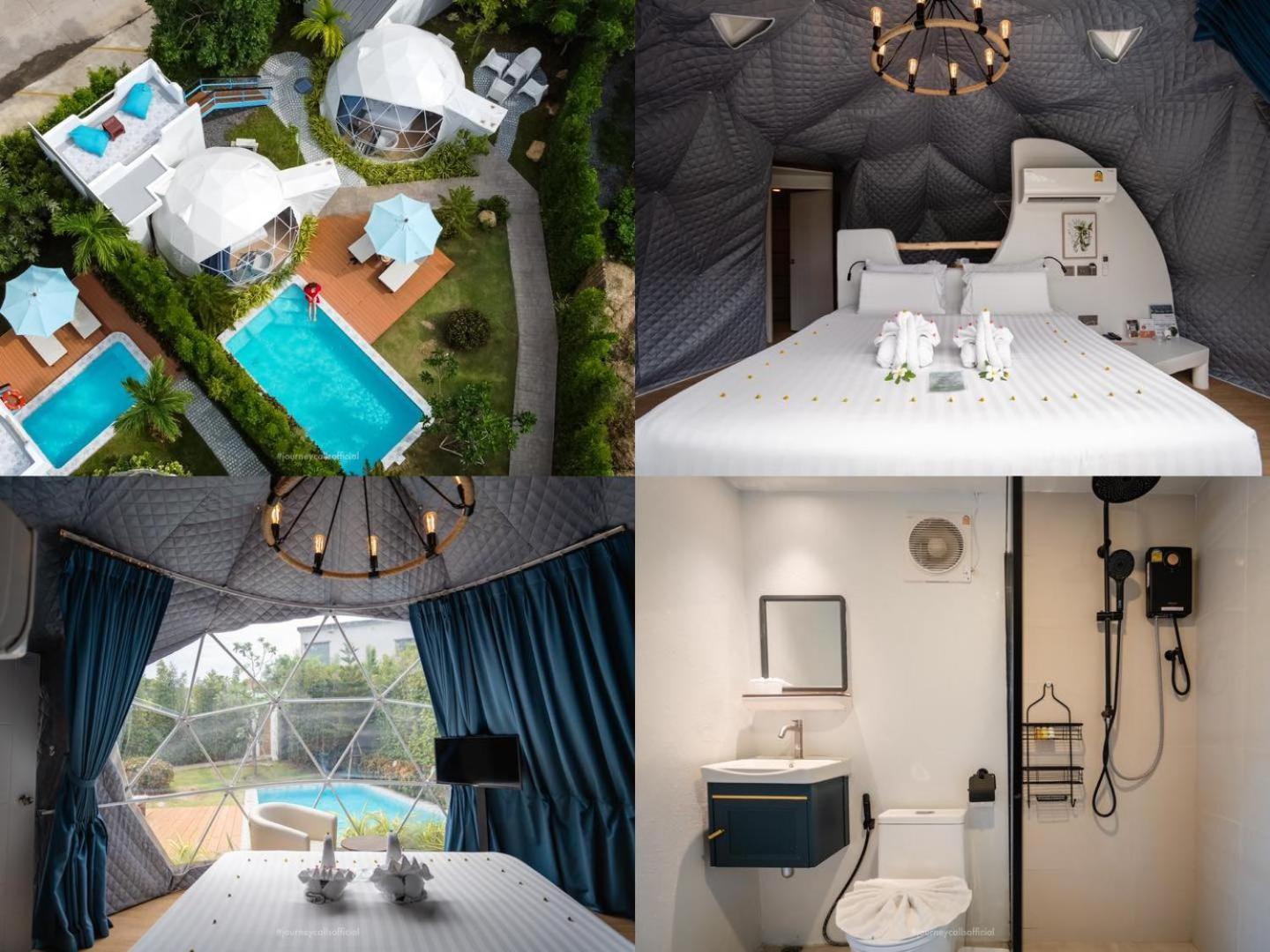 Le Resort And Villas Rawai Экстерьер фото The interior of a bubble hotel